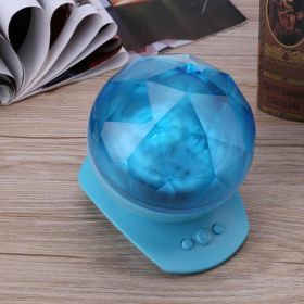 Color LED night light (Option: Blue-US)
