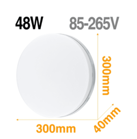 Anti-glare children's bedroom lamp (Option: Cold white-48W-A)