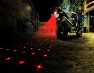 General Motorcycle Laser Fog Light (Option: Sparkling)