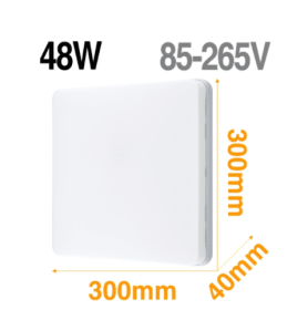 Anti-glare children's bedroom lamp (Option: Cold white-48W-B)