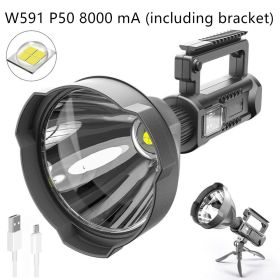 USB charging multi-function portable lamp (Option: As shown-Style2-USB)
