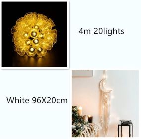 4 meters 20 light bells solar light string (Option: Warm white set-4m)