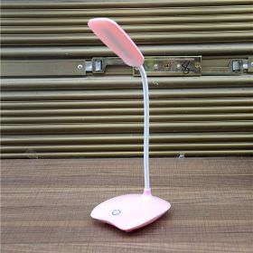 USB charging touch LED desk lamp (Color: Pink)
