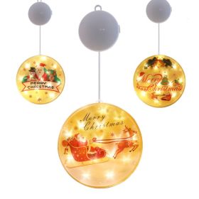 Christmas decoration hanging lights (Option: 3pcs set1)