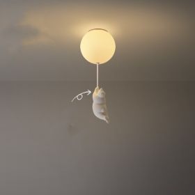 Cartoon Children's Room Aisle Balcony Bedroom Ceiling Lamp (Option: Small A)
