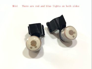 Burst Night Flight Light LED Flash Mini Accessories (Option: 2Color)