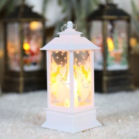 Christmas Lantern LED Electronic Candle Table Lamp Night Light For The Elderly (Option: 8Style.small)