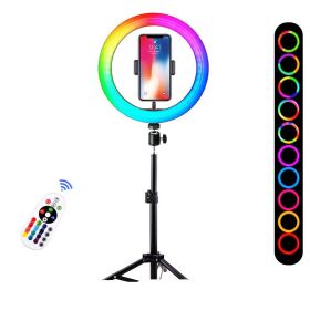 Compatible with Apple, Mobile Phone Live Self Photography Portable Tripod (Option: Style C-USB)