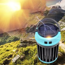Solar Rechargeable LED Lighting Mosquito Killer (Option: Solar charging)