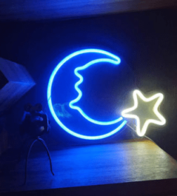 LED Neon Light, Acrylic Back Panel, Room Decoration Night Light (Option: Xingyue-USB)