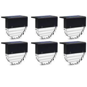 Outdoor Solar Stair Light Waterproof LED (Option: Semicircular ladder light-6PCS)