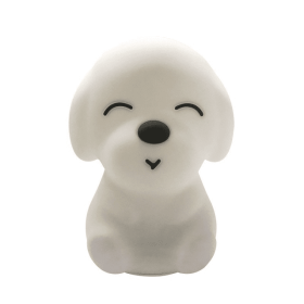 Silicone dog table lamp (Option: Touch Tap Version)