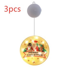 Christmas decoration hanging lights (Option: Christmas carnival 3pcs)