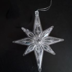 Christmas Lights LED Fawn Bells Pine Tree Stars Moon Shaped Decorative Lights (Option: C-Without battery)