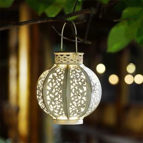 Spherical Retro Atmosphere Chandelier (Option: White-5W)