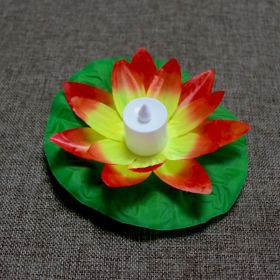 Colorful Lotus Lanterns River Lanterns Lotus Lanterns (Color: Orange)