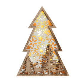Christmas tree lighting decorations (Option: as shown)