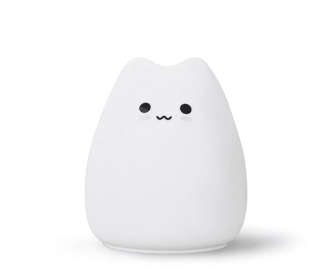 Silicone Touch Sensor LED Night Light For Children Baby Kids (Option: Dumb cat)