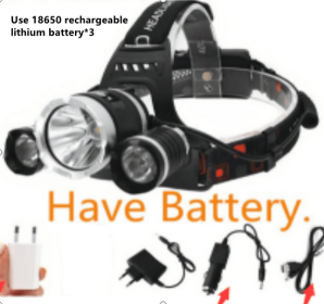 The headlights of the headlights are used to charge the headlights (Option: 1)