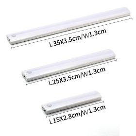 Charging Induction Night Light Aisle Corridor Corridor Bedside (Option: 25CM White light-12lamp beads)