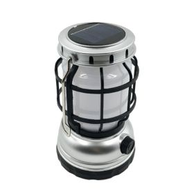 Rechargeable Outdoor Household Emergency Horse Lantern Flame Lamp (Option: Solar lantern-USB)