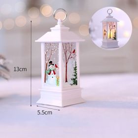 Christmas Lantern LED Electronic Candle Table Lamp Night Light For The Elderly (Option: 7 Style)