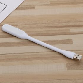 Creative Bendable Mini USB Charging Treasure Night Light Laptop Portable USB Light Eye Protection Light Reading Light 1pc Random Color (Option: White-USB)