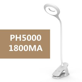 Clip pen holder desk lamp led rechargeable folding desk lamp (Option: 500PH-USB)