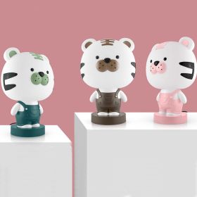 Animal table lamp (Option: Tiger random-US 220V)