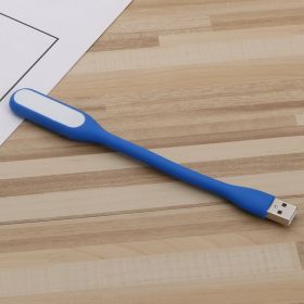 Creative Bendable Mini USB Charging Treasure Night Light Laptop Portable USB Light Eye Protection Light Reading Light 1pc Random Color (Option: Navy Blue-USB)