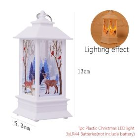 Christmas Lantern LED Electronic Candle Table Lamp Night Light For The Elderly (Option: 6 Style)