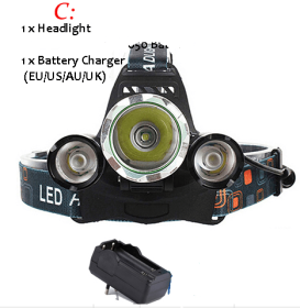 The headlights of the headlights are used to charge the headlights (Option: C AU plug)