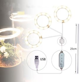 LED Grow Light Full Spectrum Phyto Grow Lamp USB Phyto Lamp for Plants Growth Lighting for Indoor Plant (Option: Style L-USB)
