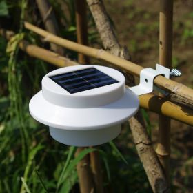 [enterprise] fence fence lamp lamp Jicai solar corridor lamp wall lamp 3LED light tank (Option: default)