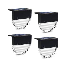 Outdoor Solar Stair Light Waterproof LED (Option: Semicircular ladder light-4PCS)