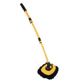 2022 New 15 Degree Bend Car Cleaning Brush Special Telescoping Long Handle Cleaning Mop Auto Accessories Car Wash Tool Supplies (Color: 1PCS Brush)