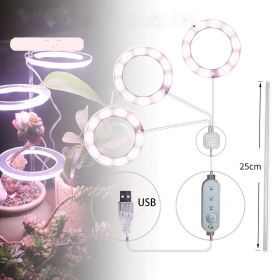 LED Grow Light Full Spectrum Phyto Grow Lamp USB Phyto Lamp for Plants Growth Lighting for Indoor Plant (Option: Style K-USB)