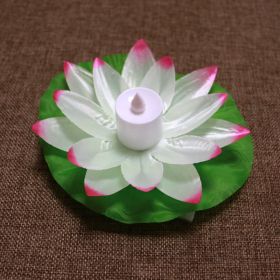 Colorful Lotus Lanterns River Lanterns Lotus Lanterns (Color: White)