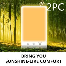Bionic Solar Emotional Lamp Cost-effective Light Therapy Lamp (Option: B-2PC USB)